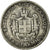 Moneda, Grecia, George I, Drachma, 1874, Paris, BC+, Plata, KM:38