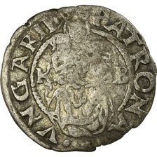 Coin, Hungary, Ferdinand I, Denar, 1557, Kremnitz, EF(40-45), Silver