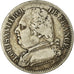 Moeda, França, Louis XVIII, Louis XVIII, 5 Francs, 1814, La Rochelle