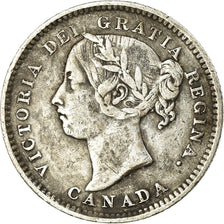 Coin, Canada, Victoria, 10 Cents, 1888, VF(30-35), Silver, KM:3