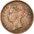 Monnaie, Straits Settlements, Victoria, Cent, 1876, TB+, Cuivre, KM:9