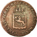 Moeda, Noruega, Carl XIV, 2 Skilling, 1825, Kongsberg, EF(40-45), Prata, KM:297
