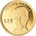 Liberia, 25 Dollars, César, 2000, American Mint, MS(65-70), Gold, KM:631