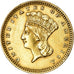 Coin, United States, Indian Head - Type 3, Dollar, 1862, Philadelphia
