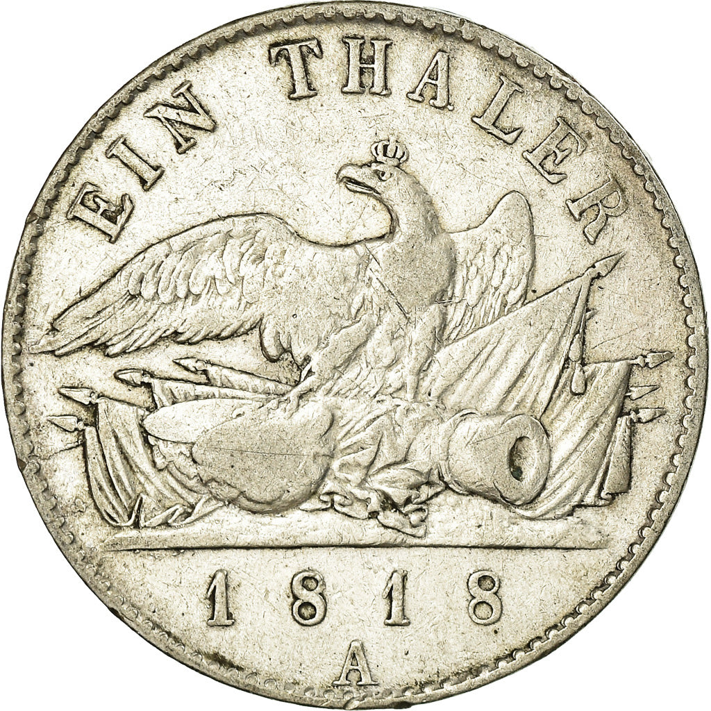 Coin, German States, PRUSSIA, Friedrich Wilhelm III, Thaler, 1818, Berlin
