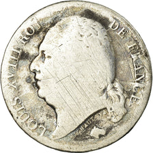 Monnaie, France, Louis XVIII, Louis XVIII, Franc, 1817, La Rochelle, AB+