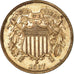 Munten, Verenigde Staten, 2 Cents, 1867, U.S. Mint, Philadelphia, PR