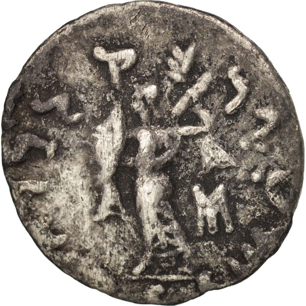 Coin, Baktrian Kingdom, Menander (160-140 BC), Menander, Baktria, Drachm