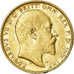 Coin, Australia, Edward VII, Sovereign, 1902, Perth, EF(40-45), Gold, KM:15