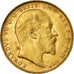 Coin, Australia, Edward VII, Sovereign, 1909, Perth, EF(40-45), Gold, KM:15