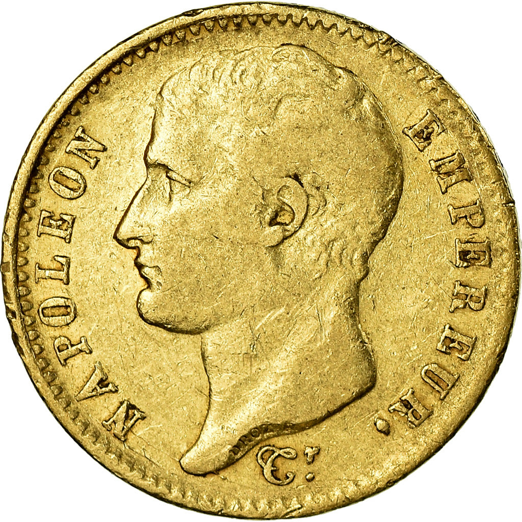 Coin, France, Napoléon I, 20 Francs, 1807, Paris, EF(40-45), Gold, KM:A687.1