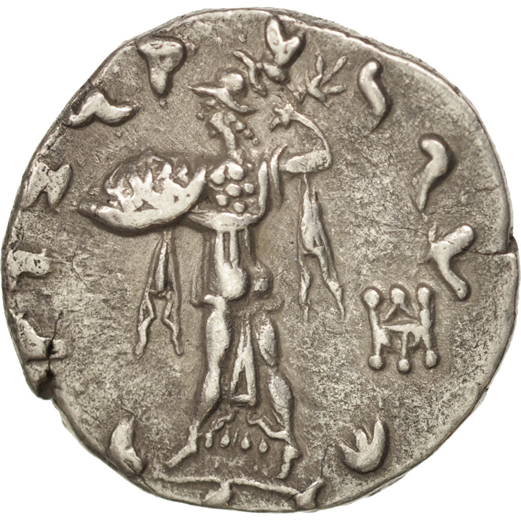 Menander, Baktria, Drachm, 160-155 BC, Silver, SNG ANS 777