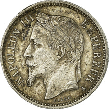 Moneta, Francja, Napoleon III, Napoléon III, Franc, 1868, Paris, EF(40-45)