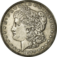 Coin, United States, Morgan Dollar, Dollar, 1899, U.S. Mint, New Orleans