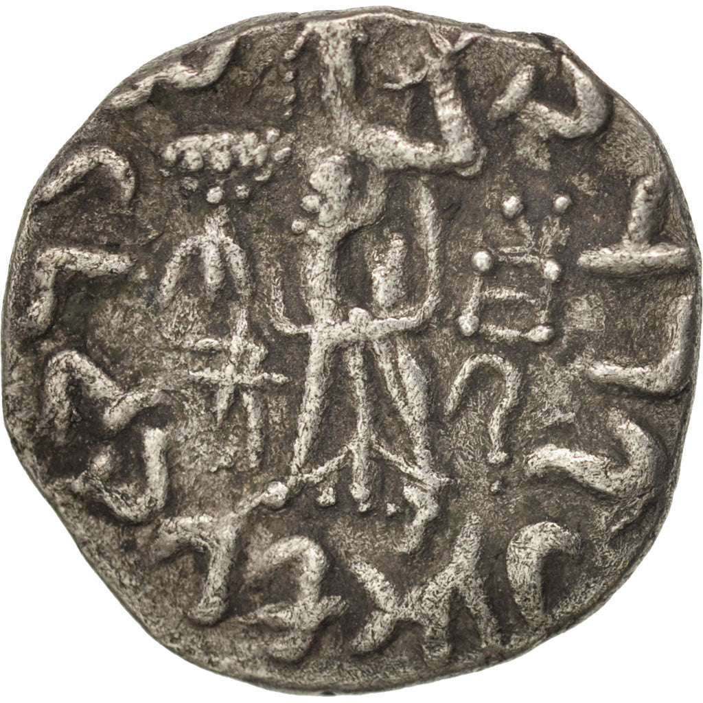 Coin, Baktrian Kingdom, Zoilos II, Baktria, Drachm, 45-35 BC, VF(30-35), Silver