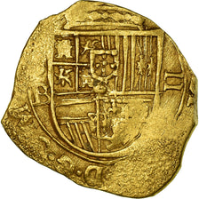 Moeda, Espanha, Philip III, 2 Escudos, Seville, EF(40-45), Dourado