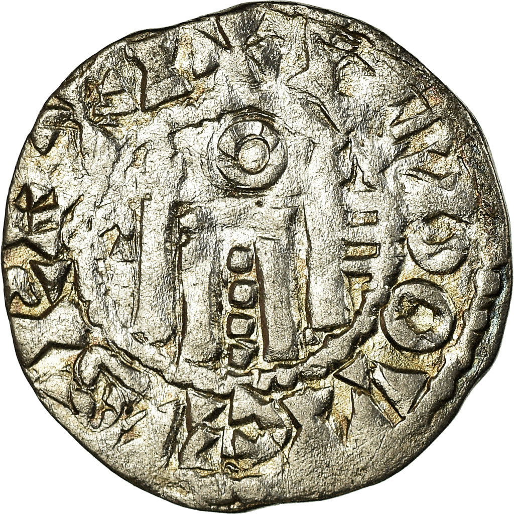 Coin, France, Louis VI, Denarius, 1110-1130, Orléans, EF(40-45), Silver
