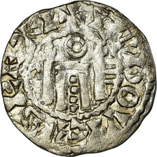 Coin, France, Louis VI, Denarius, 1110-1130, Orléans, EF(40-45), Silver
