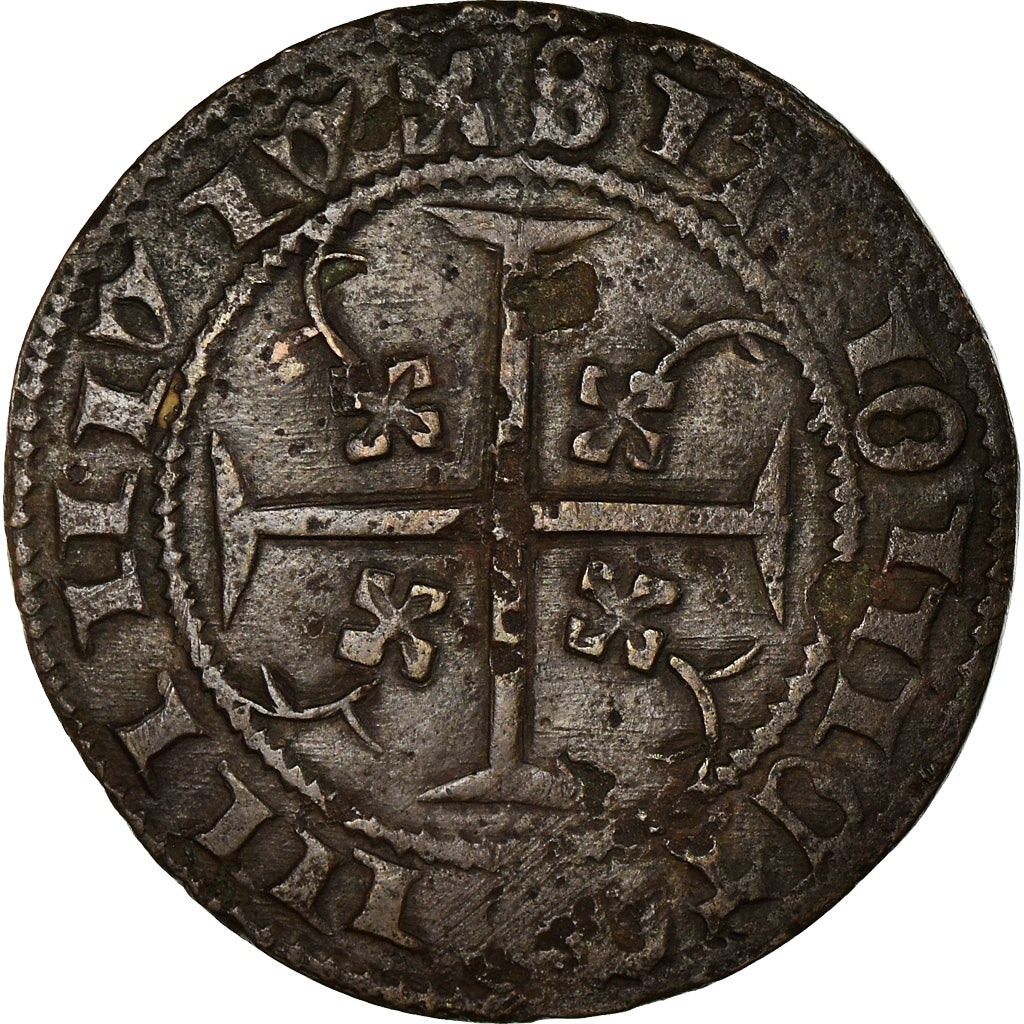 Francia, Jeton, Tournai, Jeton de Compte, XVth Century, MBC, Bronce