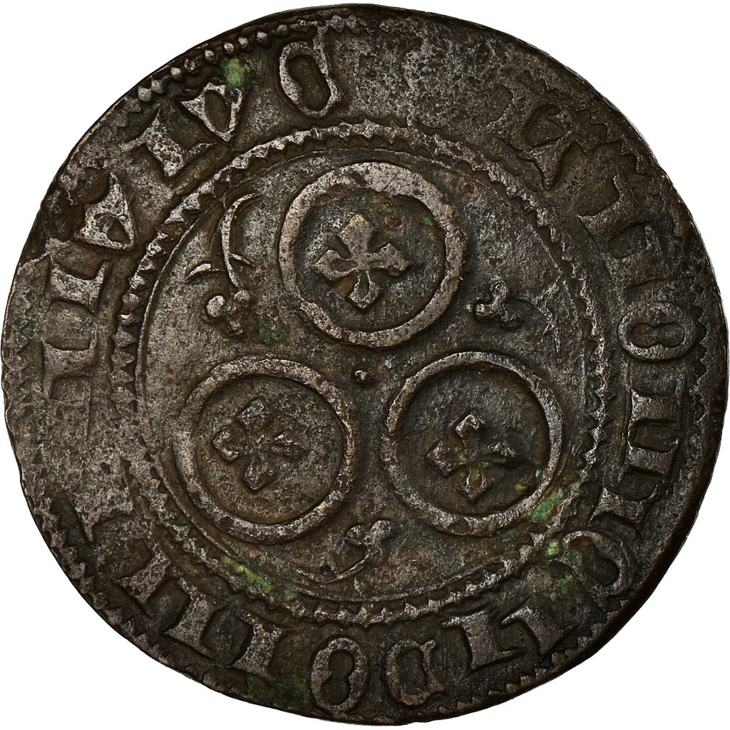 Francia, Jeton, Tournai, Jeton de Compte, XVth Century, MBC, Bronce