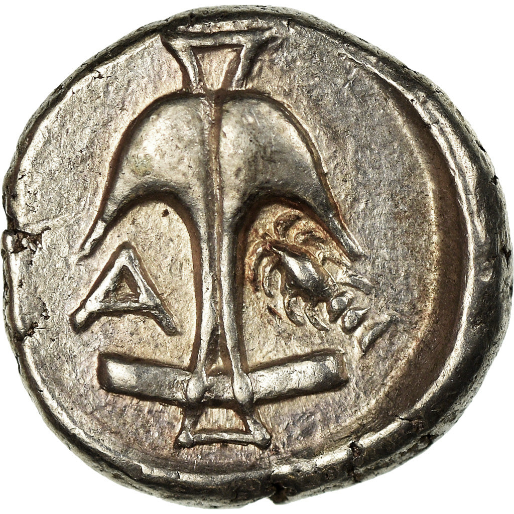 Münze, Thrace, Apollonia Pontica, Drachm, 350-300 BC, Apollonia, SS+, Silber