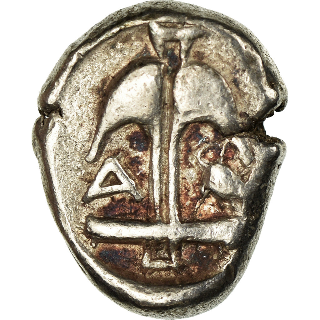 Monnaie, Thrace, Apollonia Pontica, Drachme, 350-300 BC, Apollonia, TB+, Argent