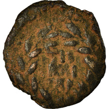 Moeda, Judei, Valerius Gratus, Prutah, 24 AD, Jerusalem, VF(30-35), Cobre