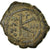 Moneta, Maurice Tiberius, Half Follis, 584-585, Constantinople, MB+, Rame