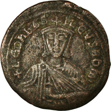 Moneta, Leo VI the Wise, Follis, 886-912, Constantinople, MB+, Rame, Sear:1729