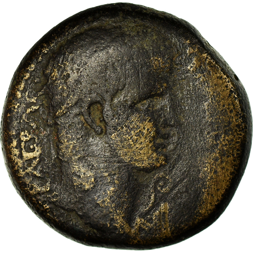 Coin, Seleucis and Pieria, Nero, Semis, 54-68, Antioch, VF(20-25), Bronze