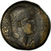 Coin, Seleucis and Pieria, Nero, Semis, 54-68, Antioch, VF(20-25), Bronze