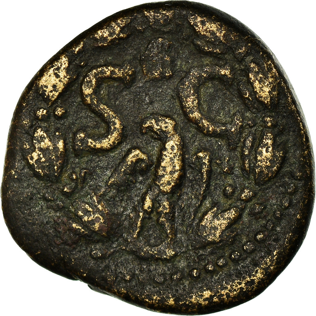 Coin, Seleucis and Pieria, Trajan, Semis, 98-117, Antioch, VF(30-35), Bronze