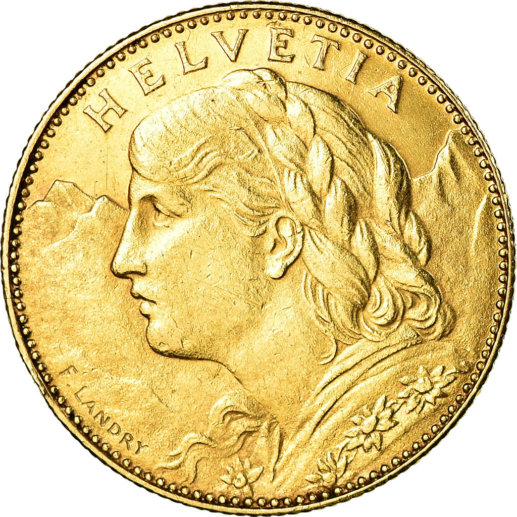 Monnaie, Suisse, 10 Francs, 1912, Bern, SUP, Or, KM:36
