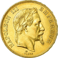 Moeda, França, Napoleon III, Napoléon III, 100 Francs, 1868, Paris, AU(50-53)