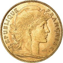 Monnaie, France, Marianne, 10 Francs, 1912, Paris, TTB, Or, Gadoury:1017, KM:846