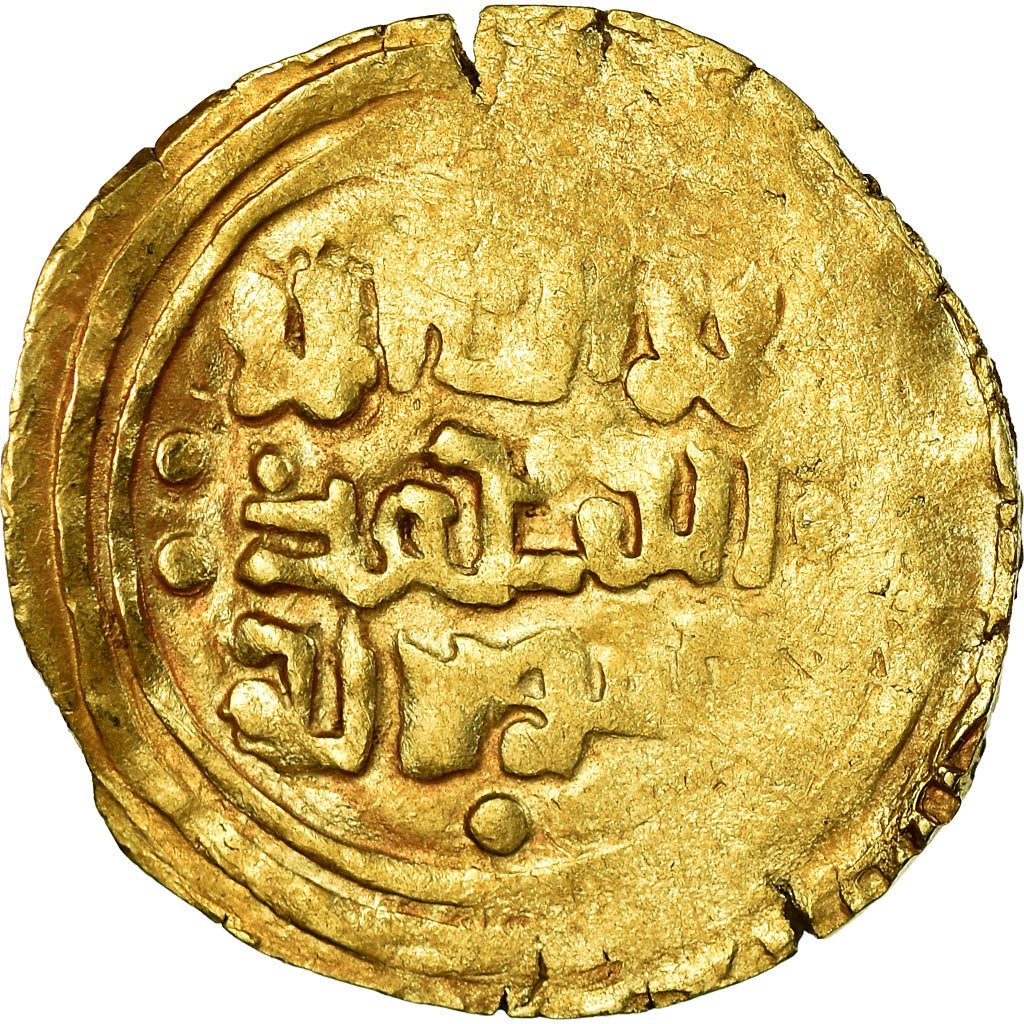 Coin, Great Mongols, Anonymous, Dinar, c. 1220-1240, VF(30-35), Gold