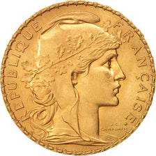 Monnaie, France, Marianne, 20 Francs, 1910, SPL, Or, KM:857, Gadoury:1064a