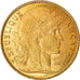 Coin, France, Marianne, 10 Francs, 1907, Paris, AU(55-58), Gold, KM:846