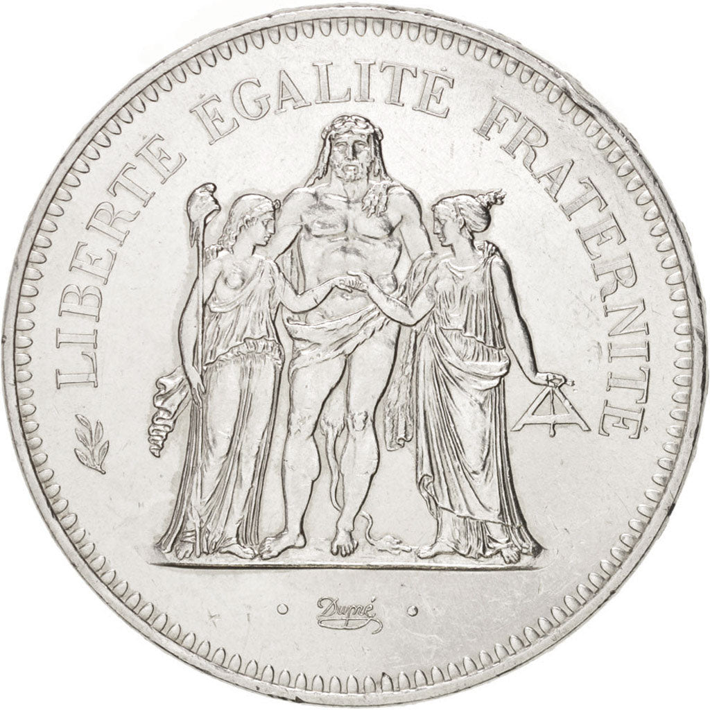 France, Hercule, 50 Francs, 1974, Paris, SPL, Argent, KM:941.1, Gadoury:882