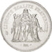 Coin, France, Hercule, 50 Francs, 1975, Paris, MS(63), Silver, KM:941.1