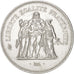 Coin, France, Hercule, 50 Francs, 1976, Paris, MS(63), Silver, KM:941.1