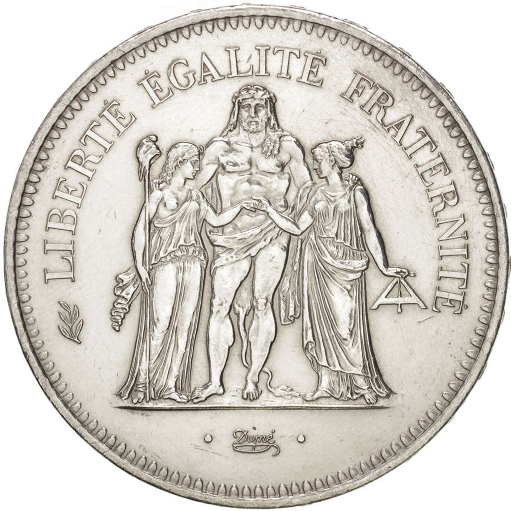 France, Hercule, 50 Francs, 1978, Paris, SPL, Argent, KM:941.1, Gadoury:882