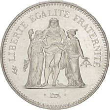 Coin, France, Hercule, 50 Francs, 1979, Paris, MS(63), Silver, KM:941.1