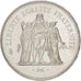 Coin, France, Hercule, 50 Francs, 1979, Paris, MS(63), Silver, KM:941.1
