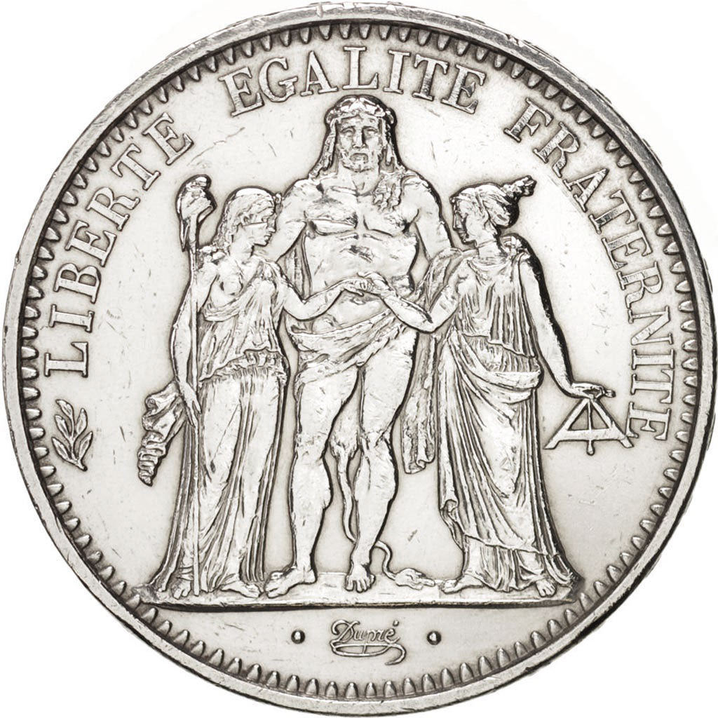 Coin, France, Hercule, 10 Francs, 1965, Paris, MS(63), Silver, KM:932