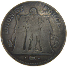 FRANCE, 5 Francs, Paris, F(12-15), Silver, Gadoury #563, 24.70
