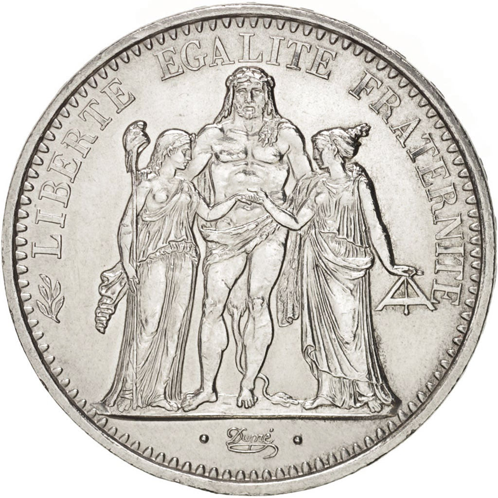 Frankreich, Hercule, 10 Francs, 1969, Paris, MS(63), Silver, KM:932, Gadoury:813