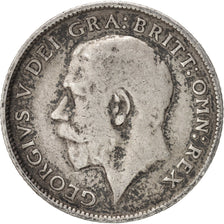 Gran Bretagna, George V, 6 Pence, 1916, MB+, Argento, KM:815