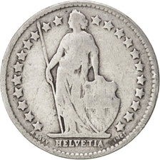 Switzerland, 1/2 Franc, 1910, Bern, F(12-15), Silver, KM:23