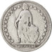 Switzerland, 1/2 Franc, 1910, Bern, F(12-15), Silver, KM:23